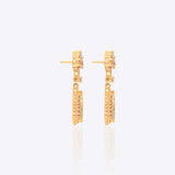 Jazzy Gardenia Diamond Polki Earrings