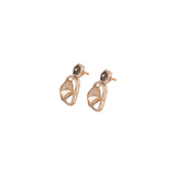 Aura Polki Diamond Stone Earrings