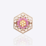Hexa Bloom Polki Ring