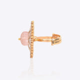 Amour-ganite Polki Ring