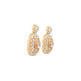 Whimsical Polki Diamond Earrings