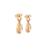 Mini Lux Polki Diamond Drop Earrings