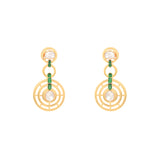 Gardenia Polki Diamond  Earrings