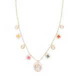 Candescent Diamond Polki Necklace