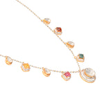 Candescent Diamond Polki Necklace