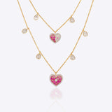 Sweetheart Polki Necklace