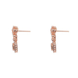 The Floral Plinth Diamond  Polki Earrings