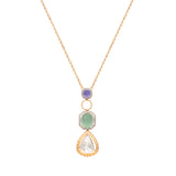 Viridian Diamond Polki Pendant