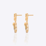 Rococo Diamond Drop Earrings