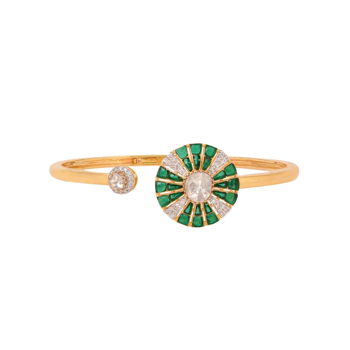 Serene Green bracelet with soothing green gemstones