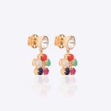 Camellia Polki Diamond Earrings