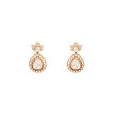 Floraison Polki Diamond Earrings