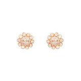 Inflorescence Polki Diamond Earrings