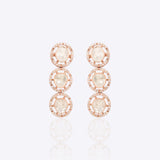 Tric of Charms Polki Diamond Earrings