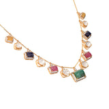 Luster Liege Polki Diamond Necklace