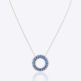 Indigo Orbit Pendant