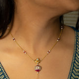Crimson Globe Pendant