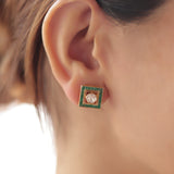 Femme Fatale Diamond Polki Studs
