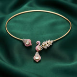 Mayura Blush Torque Necklace