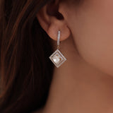 Regal Glow Polki Diamond Earrings