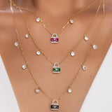 Lock & Luster Polki Diamond Necklace