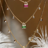 Lock & Luster Polki Diamond Necklace
