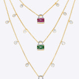 Lock & Luster Polki Diamond Necklace