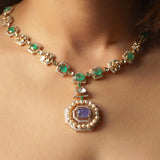 Gems Talk Polki Diamond Necklace