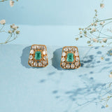 The Emerald Dewdrop Studs