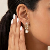 Talia Polki Diamond Earrings