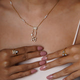 Swastik Sutra Necklace