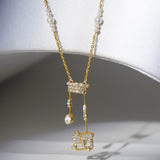 Swastik Sutra Necklace