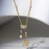 Swastik Sutra Necklace