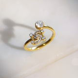 Swastik Sutra Ring