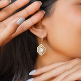 Alexandria Polki Diamond Earrings