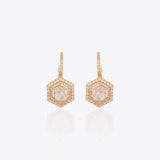 Geometric Beat Hoop Earrings