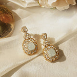 Aquamarine Aura Earring