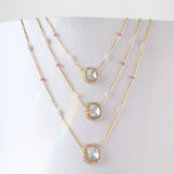 Stardust Halo Necklace