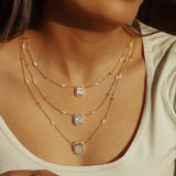 Stardust Halo Necklace