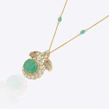 Elephant Polki Pendant