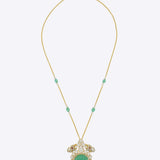Elephant Polki Pendant