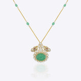 Elephant Polki Pendant