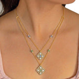 Polki Crossfire Necklace
