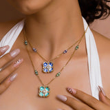 Glinting Garden Necklace