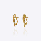 Blush Ribbon Earrings