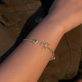 Amber Veil Bangle