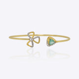 Amber Veil Bangle