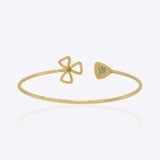 Amber Veil Bangle
