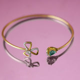 Amber Veil Bangle