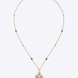Tropical Plume Necklace